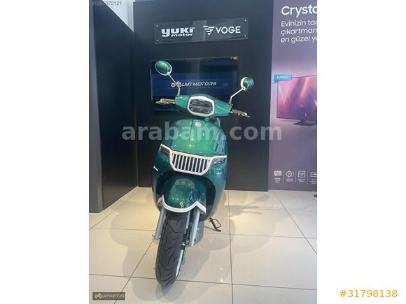 Galeriden Yuki Risotto 125 2025 Model Bursa 0 km Yeşil (metalik