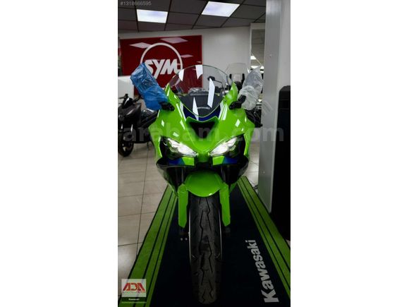 Galeriden Kawasaki Ninja ZX 6R 2026 Model Konya 0 km Yeşil