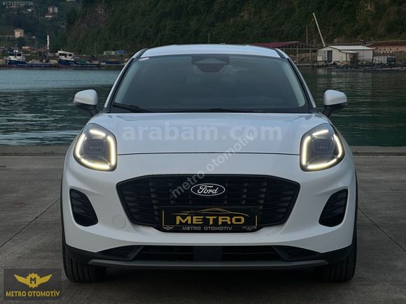 2025 MODEL 7 bin km FORD PUMA HYBRID BEYAZ TITANİUM HATASIZ