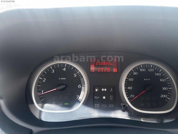 YARI PEŞİNATLA ELDEN SENET 2012 DUSTER 4x4 LOOK 250bin KM 110 bg