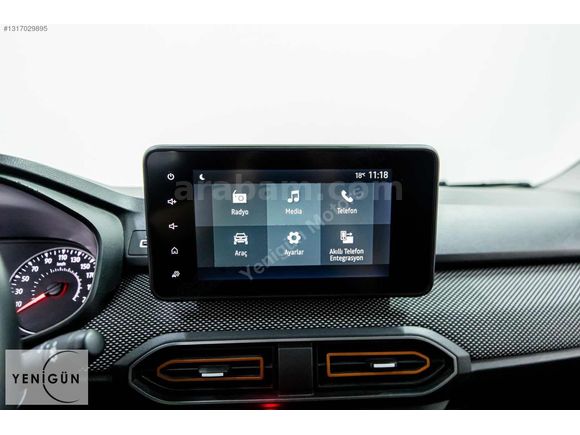 YENİGÜN MOTORS'dan 2023 Sandero 1.0 Tce Stepway Exspression CVT