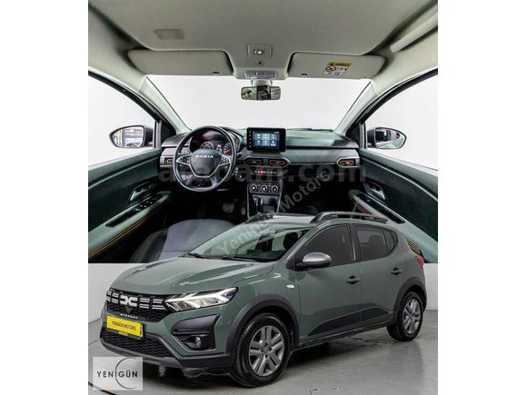 YENİGÜN MOTORS'dan 2023 Sandero 1.0 Tce Stepway Exspression CVT