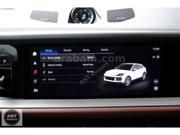 HATASIZ 2024 ÇIKIŞ PORSCHE CAYENNE COUPE 3.0 e-HYBRID+GTS PAKET