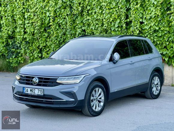 UNL MOTORS-2022-VW TİGUAN 1.5TsiACT-CAMTAVAN-G.GRS-BOYASIZ-NARDO