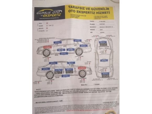 Sahibinden Renault Megane 1.5 dCi Dynamique 2005 Model