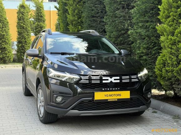 2023 EXPRESSİON DACİA SANDERO STEPWAY| HATASIZ| GARANTİLİ| SİYAH