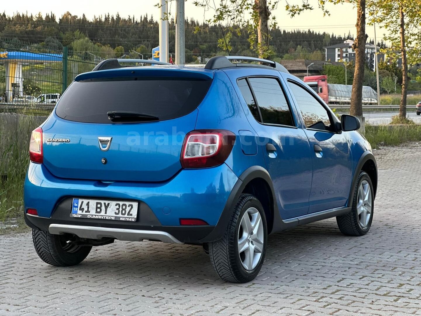 Galeriden Dacia Sandero 0.9 TCe Stepway Easy-R 2016 Model Yalova 191.000 km Mavi (metalik) 7