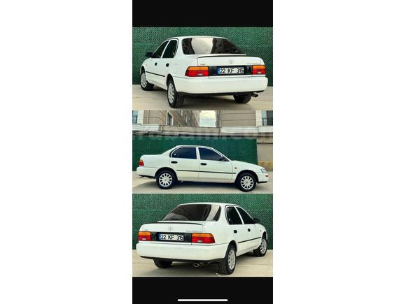 Sahibinden Toyota Corolla 1.3 XL 1998 Model  248.000 km Beyaz