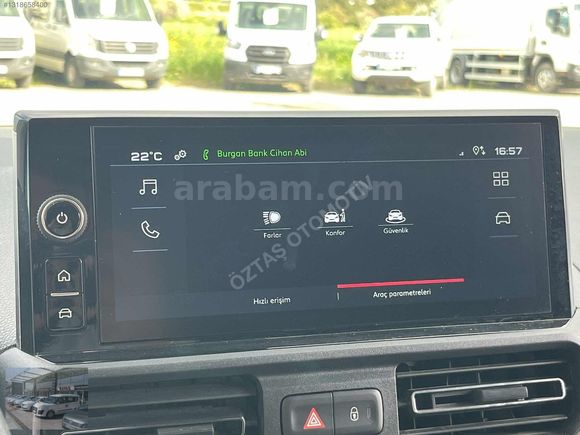 TAMAMINA KREDİLİ 2025 DOBLO %20 FATURA 1.5 BLUEHDI MAXI ADETLİ