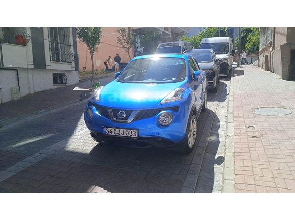 Sahibinden Nissan Juke 1.6 Skypack 2018 Model İstanbul 42.000 km Mavi