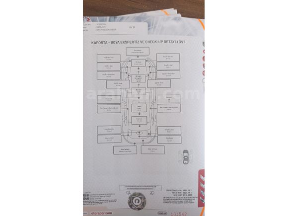 Sahibinden Fiat Egea 1.3 Multijet Easy 2018 Model  180.500 km Beyaz
