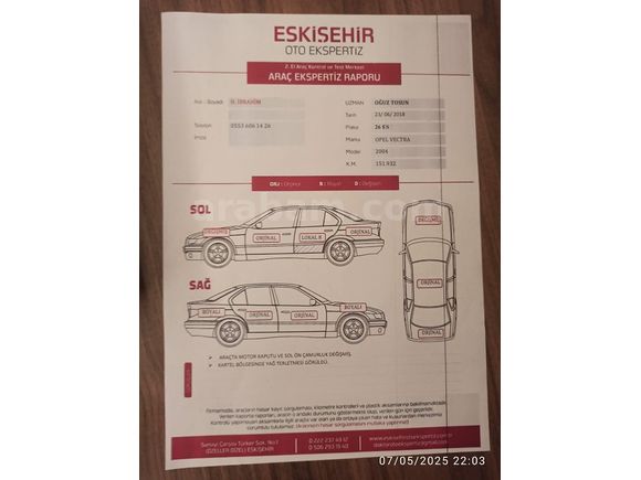 acil satılık Opel Vectra 1.6 Comfort 2004 Model 