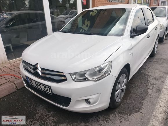 ALPER ALTAN AUTO DAN BAKIMLI MASRAFSIZ CİTROEN C-ELYESE 1.6 HDİ