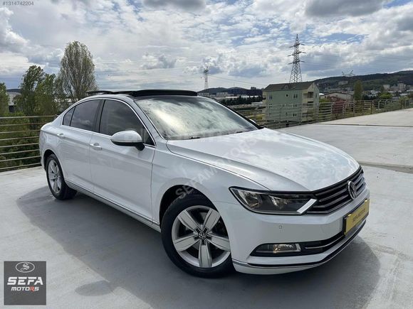 18.500 KM'DE 2018 VW PASSAT 1.6TDI HATASIZ BOYASIZ CAM TAVAN