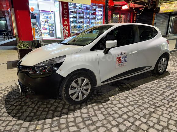 Renault Clio 1.5 dCi Joy 2014 Model-193.000 Km'de-Beyaz Renk