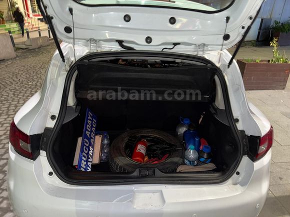 Renault Clio 1.5 dCi Joy 2014 Model-193.000 Km'de-Beyaz Renk