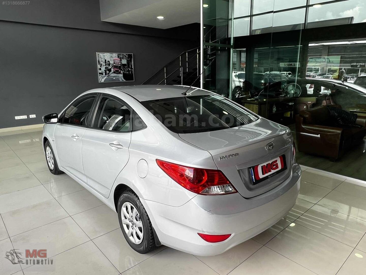 Galeriden Hyundai Accent Blue 1.6 CRDI Biz 2012 Model Ankara 253.000 km Gri 7