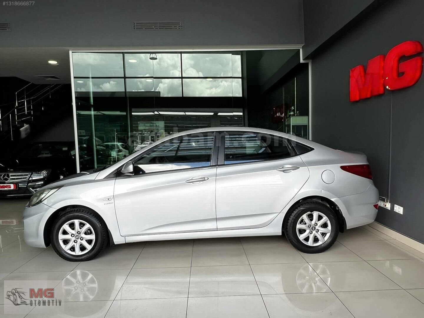 Galeriden Hyundai Accent Blue 1.6 CRDI Biz 2012 Model Ankara 253.000 km Gri 6