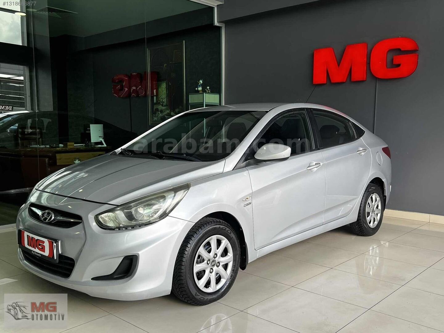 Galeriden Hyundai Accent Blue 1.6 CRDI Biz 2012 Model Ankara 253.000 km Gri 3