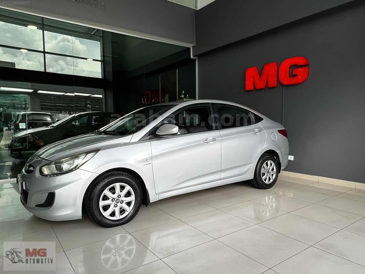 Galeriden Hyundai Accent Blue 1.6 CRDI Biz 2012 Model Ankara 253.000 km Gri 5