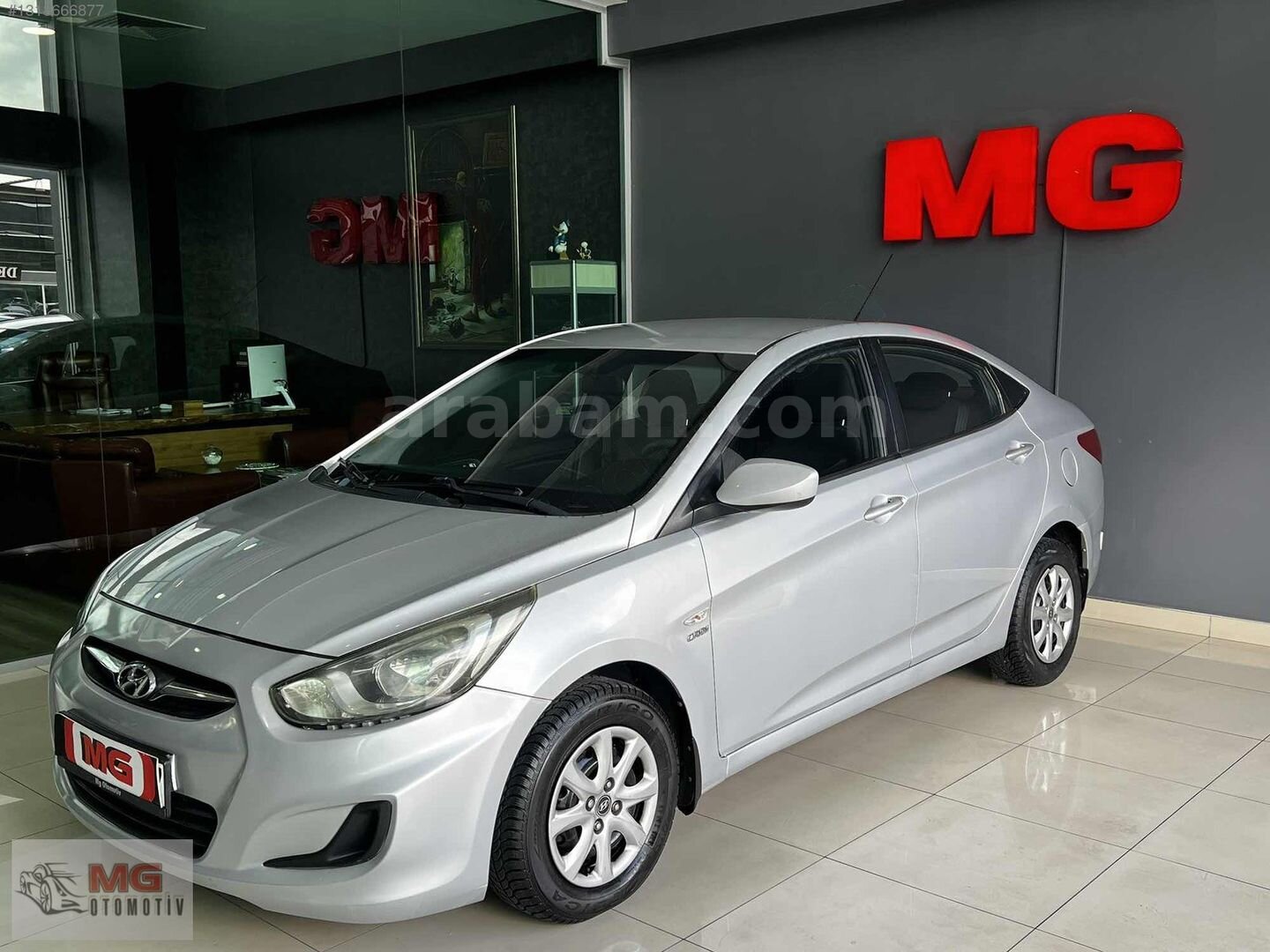 Galeriden Hyundai Accent Blue 1.6 CRDI Biz 2012 Model Ankara 253.000 km Gri 4