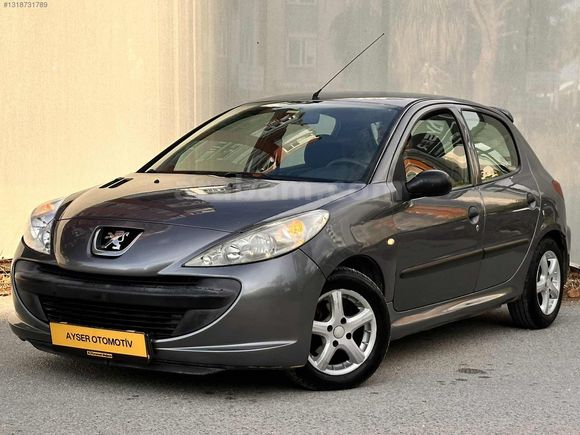 AYSER'DEN DÜŞÜK KM'Lİ KLİMALI EKONOMİK 2010 PEUGEOT 206+ 1.4 HDI