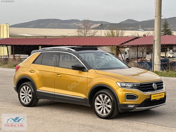 2020 T-ROC CAM TAVAN YETKİLİ SERVİS BAKIMLI BOYASIZ DEĞİŞENSİZ