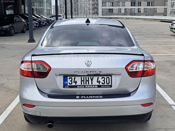 2012 RENAULT FLUENCE 1.5DCİ DYNAMIC 110 HP YENİ MUAYENELİ