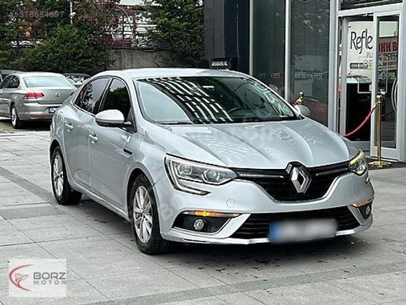 BORZ MOTOR'DAN 0.99 KREDİ 2018 MEGANE TOUCH 1.2 TCE+CARPLAY+OTO.
