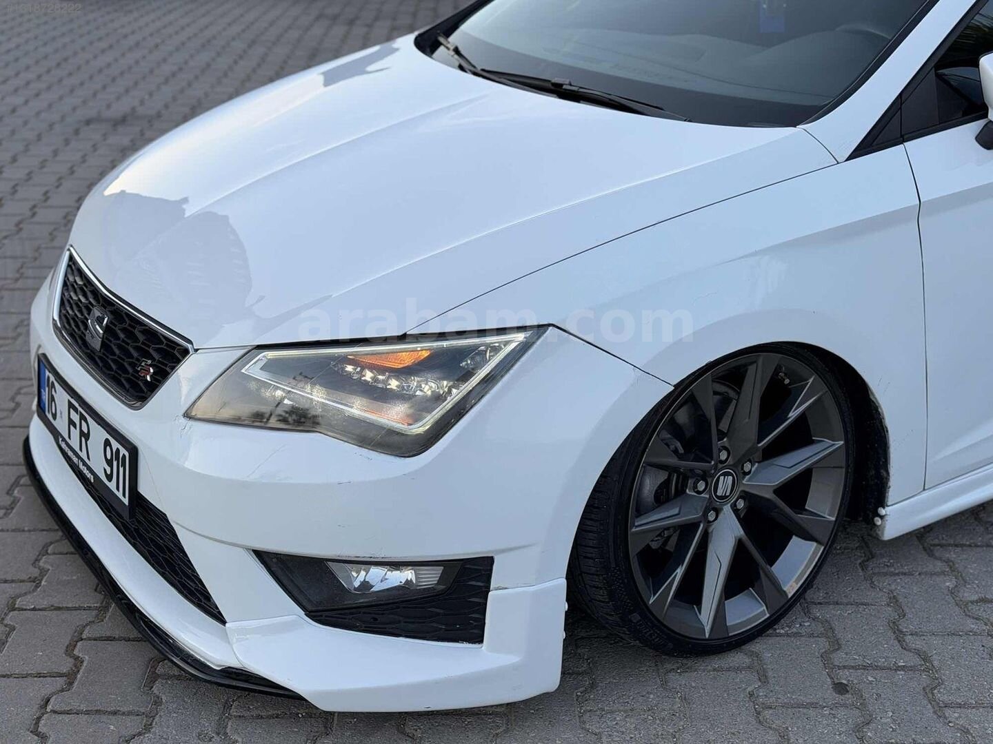 Galeriden Seat Leon 1.4 TSI FR 2014 Model Bursa 196.000 km Beyaz 4