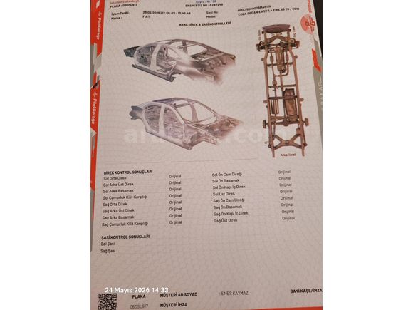 Sahibinden Fiat Egea 1.4 Fire Easy 2018 Model