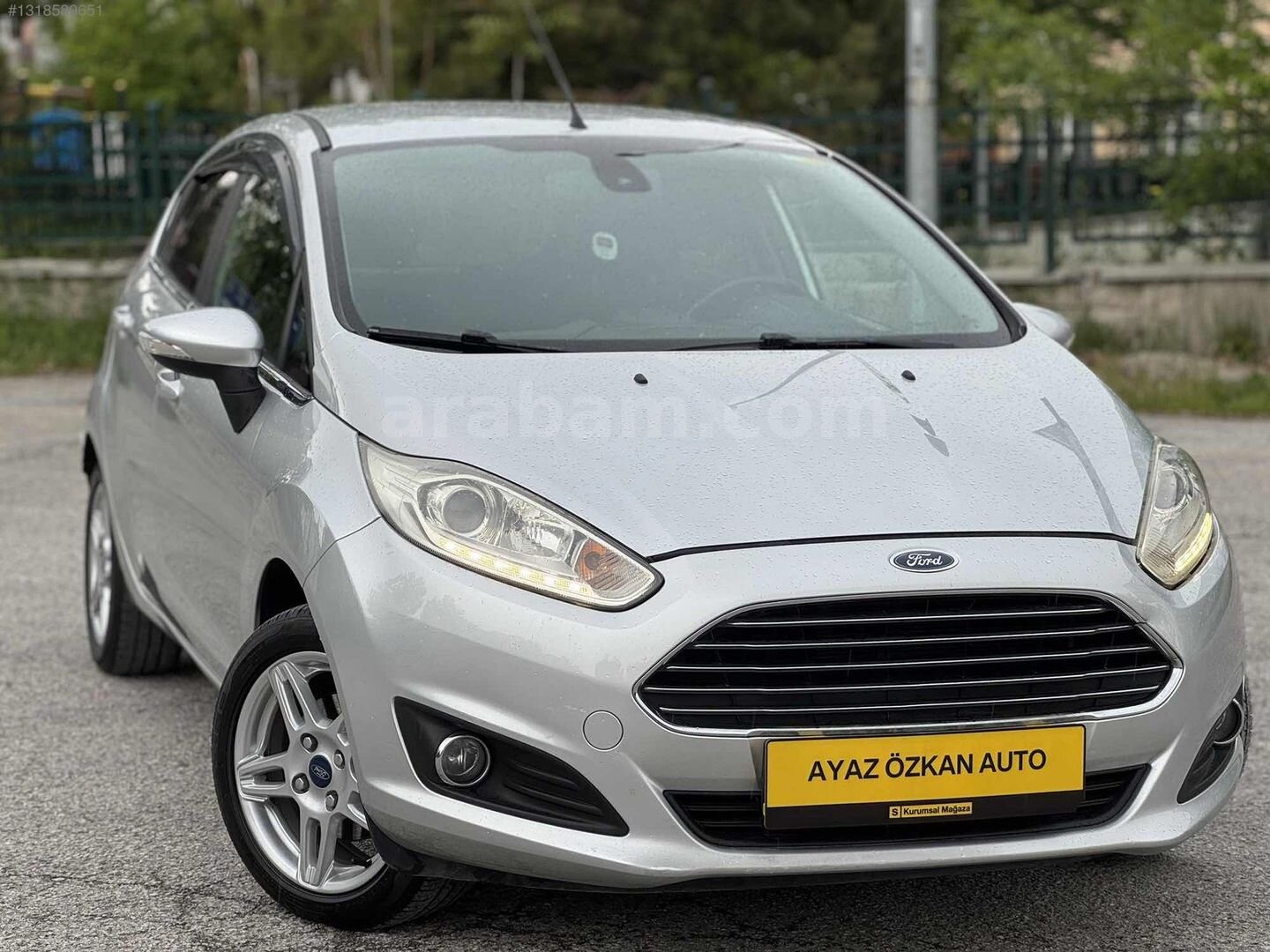 Galeriden Ford Fiesta 1.6 Titanium 2013 Model Kütahya 139.500 km Gri 2