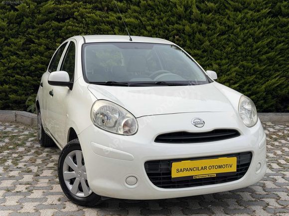 NİSSAN MİCRA OTOMATİK SEDEFLİ BEYAZ+İÇİ BEJ+GERİ GÖRÜŞ