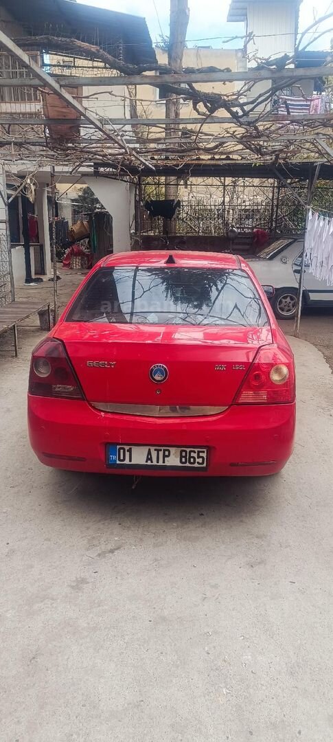 Sahibinden Geely Familia 1.5 Comfort 2010 Model Adana 227.000 km Kırmızı 7