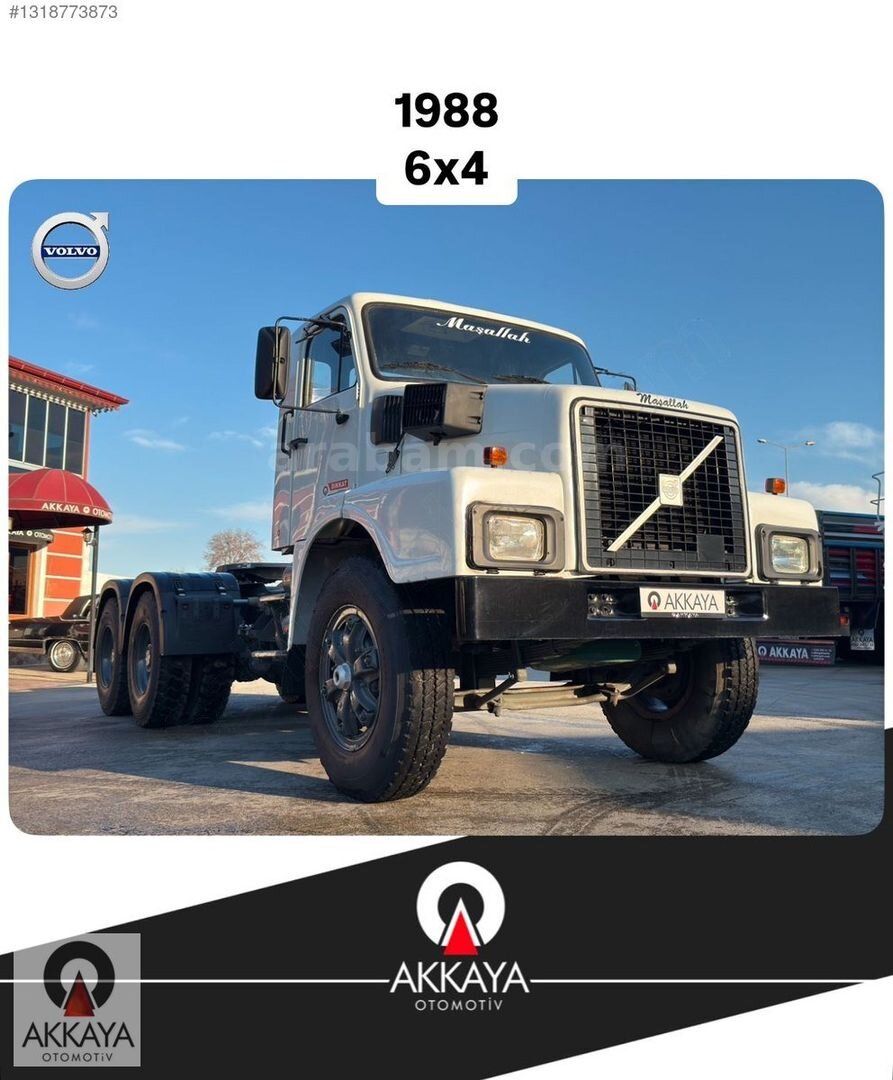 AKKAYA'DAN TERTEMİZ 1988 VOLVO N10 ÇİFTÇEKER
