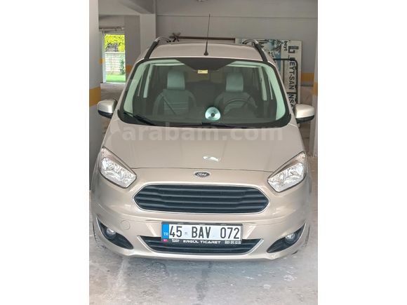 Sahibinden Ford Tourneo Courier 1.6 TDCi Titanium Plus Otomobil Ruhsatlı2014 Model  33.500km Gri (titanyum)