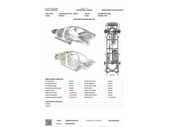 Sahibinden Renault Megane 1.5 dCi Touch 2017 Model 