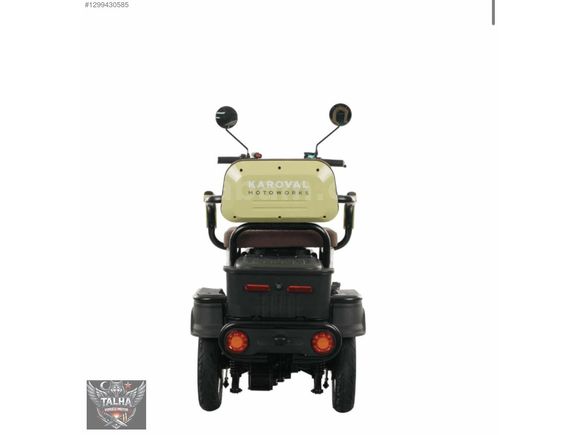 ANKARA BAYİ'DEN KAROVAL BERLİN 2 KİŞİLİK ELEKTRİKLİ SCOOTER