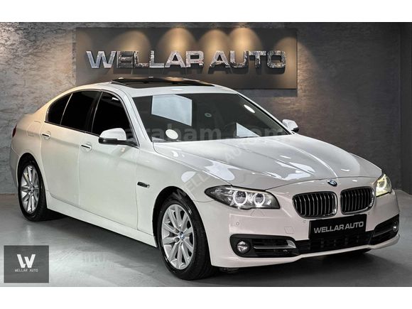 WELLAR'DAN+2015 BMW 5.20İ+SEDEFLİ+BEJ+K.ISITMA+MAKAM