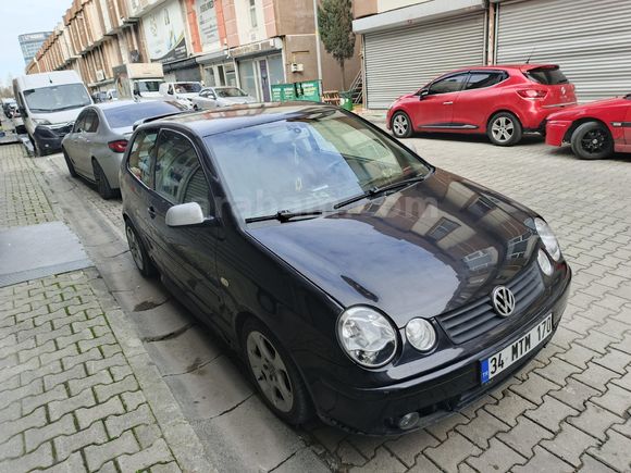 Sahibinden Volkswagen Polo 1.4 Comfortline 2002 Model  410.000 km Siyah
