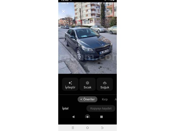 Sahibinden Peugeot 301 1.6 HDi Active 2015 Model  221.000 km Gri (metalik)
