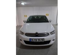 Sahibinden Citroen C-Elysée 1.6 HDi Exclusive 2013 Model  110 bin km Beyaz