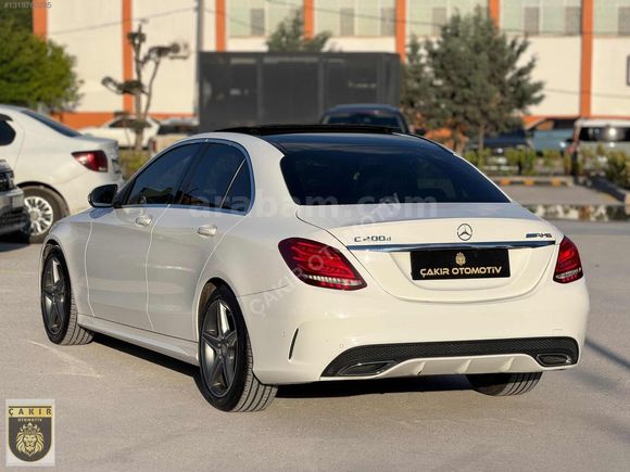 130 BİNDE 2016 C200D AMG DEĞİŞENSİZ ORJİNAL İMZALI SERİ !!
