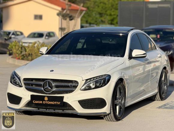 130 BİNDE 2016 C200D AMG DEĞİŞENSİZ ORJİNAL İMZALI SERİ !!