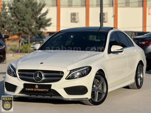 130 BİNDE 2016 C200D AMG DEĞİŞENSİZ ORJİNAL İMZALI SERİ !!