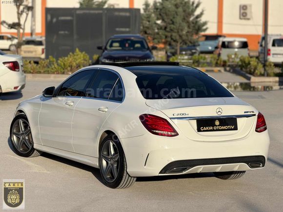 130 BİNDE 2016 C200D AMG DEĞİŞENSİZ ORJİNAL İMZALI SERİ !!
