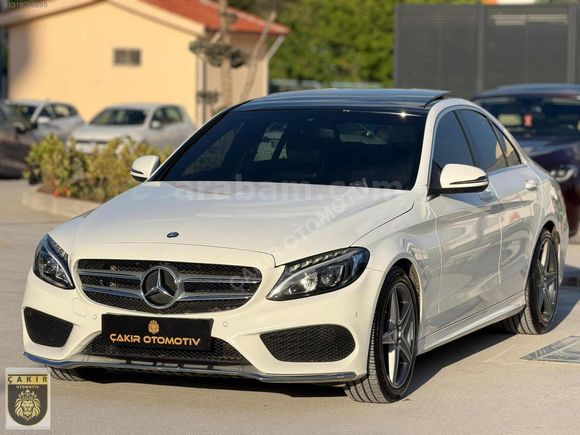 130 BİNDE 2016 C200D AMG DEĞİŞENSİZ ORJİNAL İMZALI SERİ !!