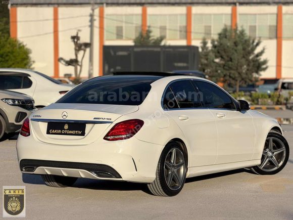 130 BİNDE 2016 C200D AMG DEĞİŞENSİZ ORJİNAL İMZALI SERİ !!