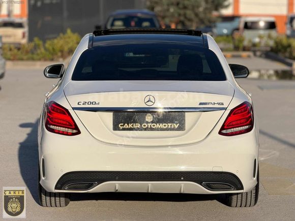 130 BİNDE 2016 C200D AMG DEĞİŞENSİZ ORJİNAL İMZALI SERİ !!