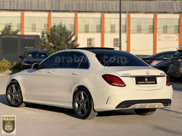 130 BİNDE 2016 C200D AMG DEĞİŞENSİZ ORJİNAL İMZALI SERİ !!